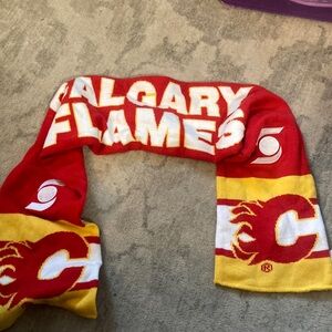 Calgary Flame scarf